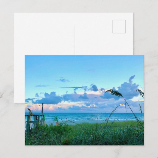 briefpapier: Melbourne Beach, Florida Briefkaart (Voorkant / Achterkant)