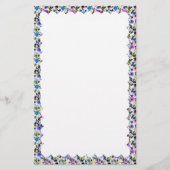 briefpapier met geschulpte rand (Voorkant)