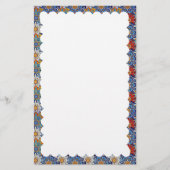 briefpapier met geschulpte rand (Voorkant)