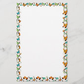 briefpapier met geschulpte rand (Voorkant)