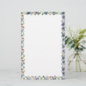 briefpapier met geschulpte rand (Staand voorkant)