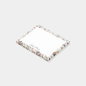 briefpapier met geschulpte rand post-it® notes (Schuin)