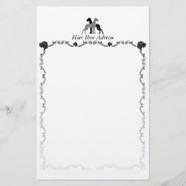 Briefpapier met honden