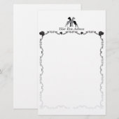 Briefpapier met honden (Voorkant / Achterkant)
