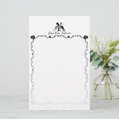 Briefpapier met honden (Staand voorkant)