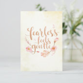 briefpapier met positief Wenskaart (Staand voorkant)