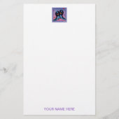 Briefpapier - Midnight Cowboy Boots (Voorkant)