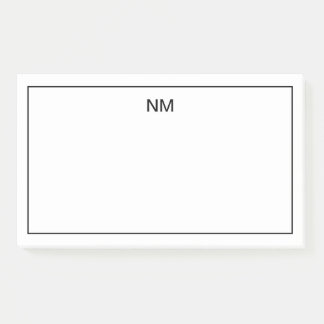 Briefpapier monogrammen Post-it® Notes