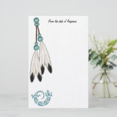 Briefpapier Native American Design (Staand voorkant)