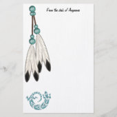 Briefpapier Native American Design (Voorkant)