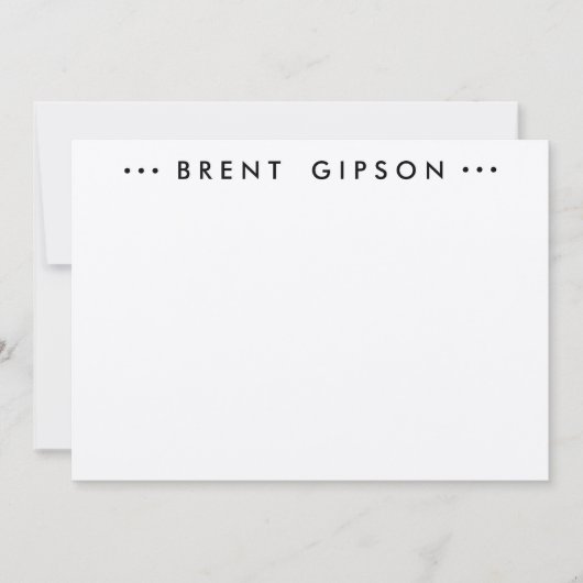 BRIEFPAPIER NOTECARD NOTITIEKAARTJE (Voorkant)