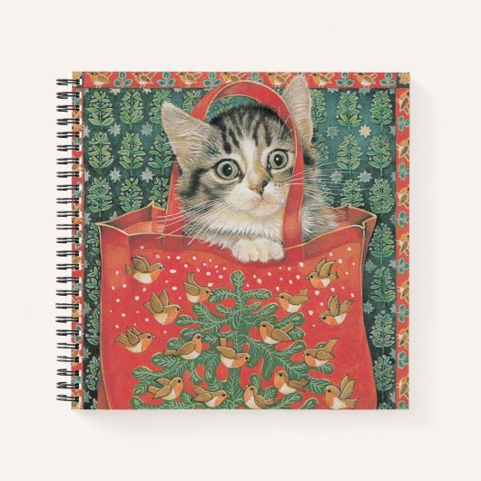 BRIEFPAPIER NOTITIEBOEKEN  CAT-ONTWERP (Voorkant)