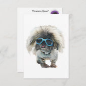 Briefpapier notitiekaart "Forever Mongo" (Voorkant / Achterkant)