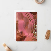 Briefpapier Notitiekaartje (Voorkant / Achterkant in situ)