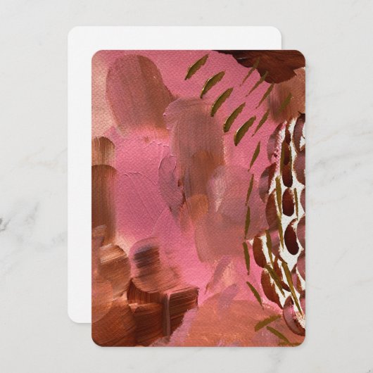 Briefpapier Notitiekaartje (Voorkant / Achterkant)