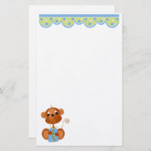 Briefpapier Oerwoud Baby Boy Veel gebruik (Voorkant / Achterkant)