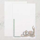 Briefpapier onderbroekjes Octopus Briefpapier (Voorkant / Achterkant)