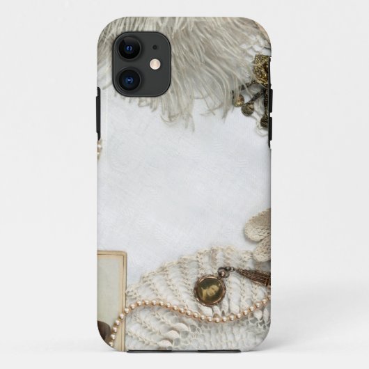  Briefpapier oude foto's Case-Mate iPhone Case (Achterkant)