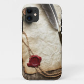  Briefpapier oude foto's Case-Mate iPhone Case (Achterkant)