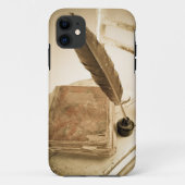  Briefpapier oude foto's Case-Mate iPhone Case (Achterkant)