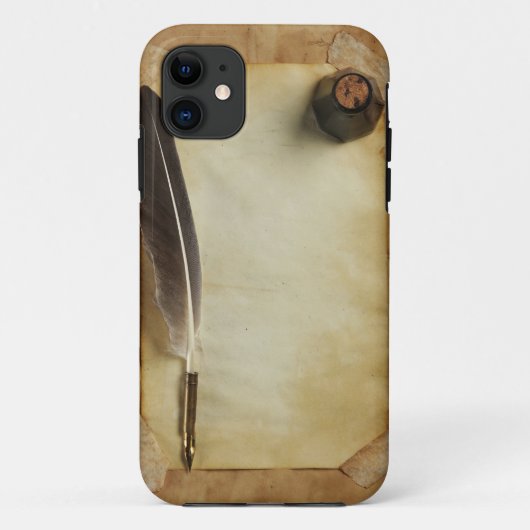  Briefpapier oude foto's Case-Mate iPhone Case (Achterkant)