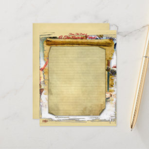 Briefpapier Papier van het Amerikaanse Patriot 4.5