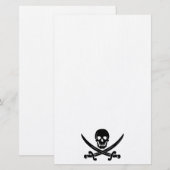 Briefpapier Piraten (Voorkant / Achterkant)