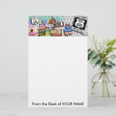 Briefpapier - Route 66 The Moeder Road 18SQ (Staand voorkant)