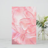 Briefpapier van anjers (Staand voorkant)