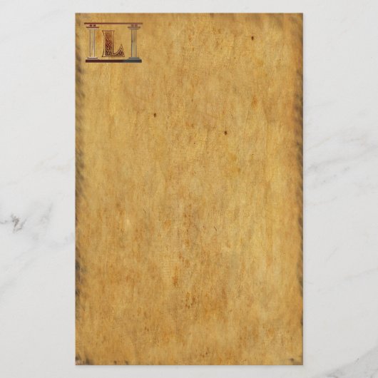 Briefpapier van de Oude Wereld (Voorkant)