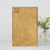 Briefpapier van de Oude Wereld (Staand voorkant)