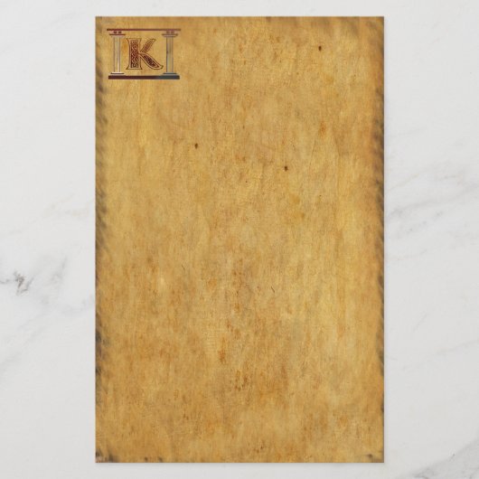 Briefpapier van de Oude Wereld (Voorkant)