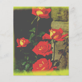 Briefpapier van wilde Rozen