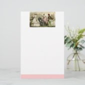  briefpapier Victoriaans mode (Staand voorkant)