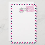 briefpapier voor Collectie van postdiensten (Voorkant / Achterkant)