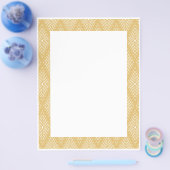 Briefpapier voor randpapierlade flyer (Enkel)