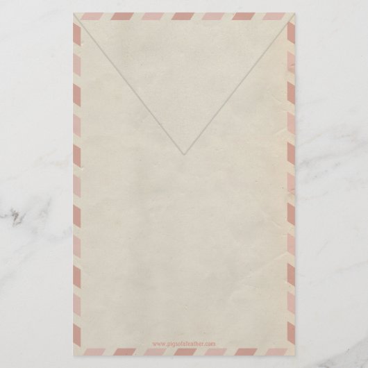 Briefpapier voor vliegende varkens (Achterkant)