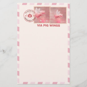 Briefpapier voor vliegende varkens