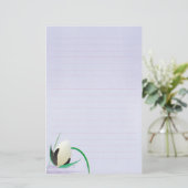 briefpapier voor waterbloemen (Staand voorkant)