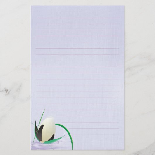 briefpapier voor waterbloemen (Voorkant)