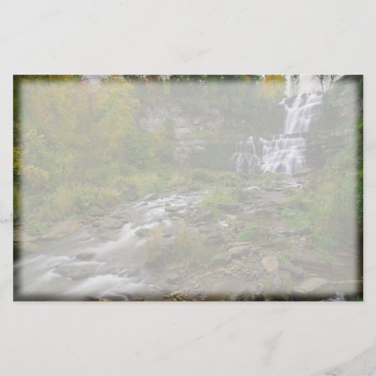 Briefpapier waterval (Voorkant)