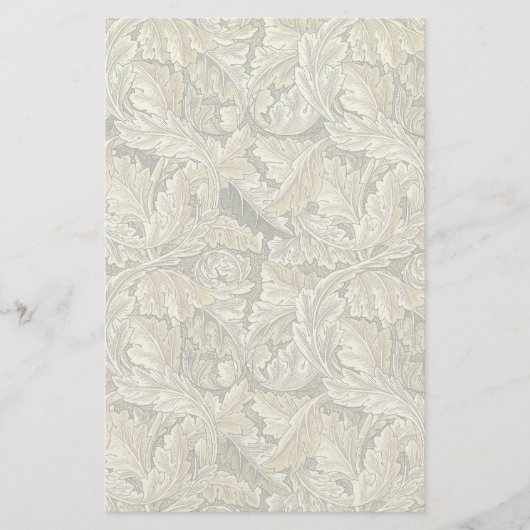 Briefpapier: William Morris Ontwerp: Acanthus Scro Briefpapier (Voorkant)