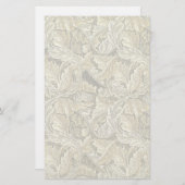 Briefpapier: William Morris Ontwerp: Acanthus Scro Briefpapier (Voorkant / Achterkant)