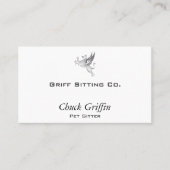 briefpers Griffin Line Art Visitekaartje (Voorkant)