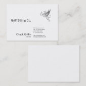  briefpers Griffin Line Art Visitekaartje (Voorkant / Achterkant)