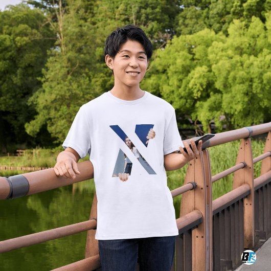 Briefportret  met fotomeesterwerk t-shirt