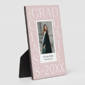 Brieframe BEWERKBARE KLEUR Afstudeercadeau Fotoplaat (Zijkant)