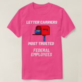 BRIEFVERVOERDERS MEEST VERTROUWDE FEDERALE WERKNEM T-SHIRT (Design voorkant)