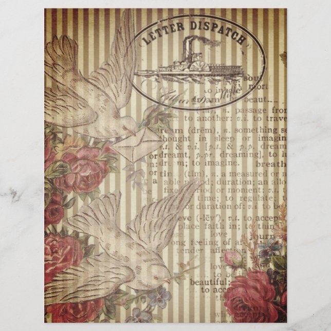  briefverzending plakboekpapier (Voorkant)