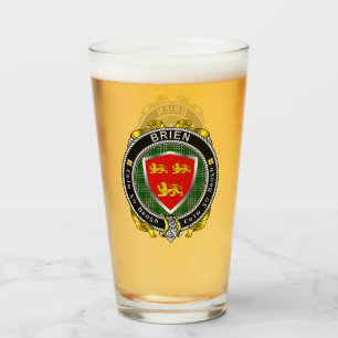 Brien/Bryan Irish Beer Glass Glas